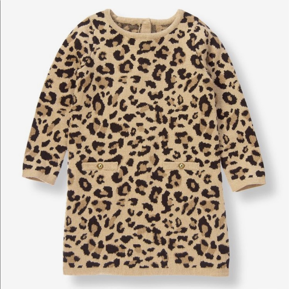Janie and Jack Leopard Dress & Hat